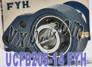 FYH Bearing UCFB205-14 7/8 Three bolt Flanged Mounted Bearing