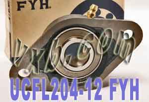 FYH Bearing UCFL-204-12E 3/4 Flanged Mounted Bearing