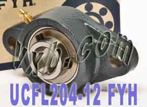 FYH Bearing UCFL-204-12E 3/4 Flanged Mounted Bearing