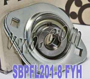 FYH SBPFL201-8 1/2 Stamped oval 2-Bolt Flanged Mounted Bearing