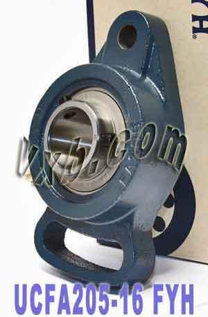 FYH UCFA205-16 1 Adjustable oval 2-Bolt Flanged Mounted Bearing