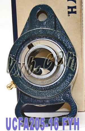 FYH UCFA205-16 1 Adjustable oval 2-Bolt Flanged Mounted Bearing