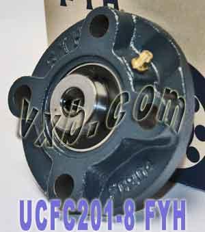 FYH UCFC201-8 1/2 Round Flanged Bearing Mounted Bearing