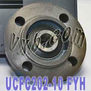 FYH UCFC202-10 5/8 Round Flanged Bearing Mounted Bearing