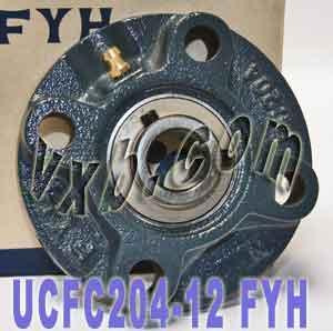 FYH UCFC204-12 3/4 Round Flanged Bearing Mounted Bearing