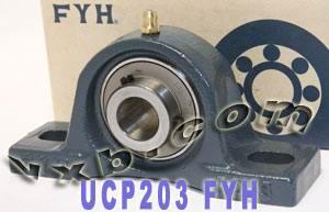 FYH UCP203 Pillow Block Bearing 17mm inner Diameter Mounted Bearing