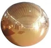 Inflatable Decoration Sphere 35cm Gold Mirror Finish - PVC Balloon