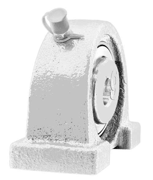 HCP215 75mm Bearing Pillow Block Standard Shaft Height 75mm Bearing - Eccentric Collar