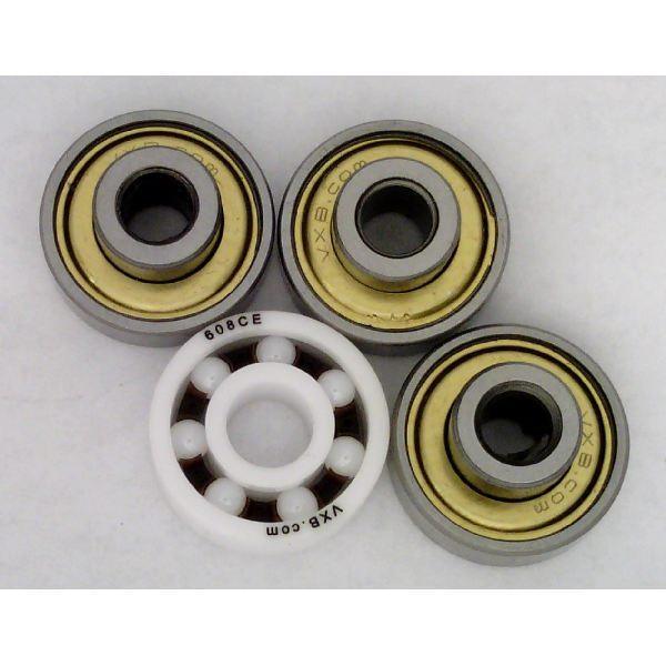 Heavy Tri Fidget Spinner Bearing Kit : Full Ceramic ZrO2 Center Bearing & 3 Extended Shielded Bearing