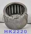 HK2220 Needle Roller Bearing 22x28x20mm - Shell-Type