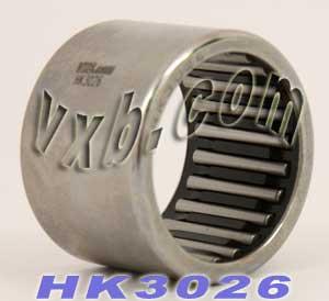 HK3026 Needle Roller Bearing 30x37x26mm - Shell-Type