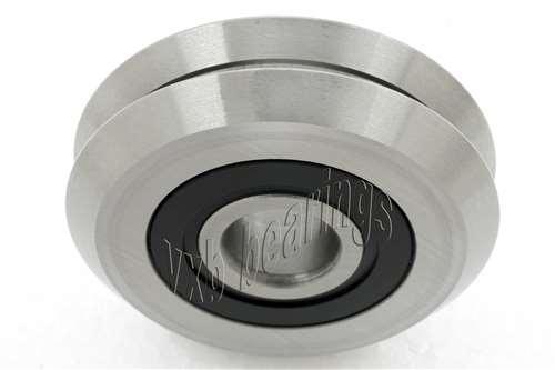 Hybrid Ceramic RM2-2RS 3/8 V-Groove Guide ZrO2 Bearing W2-2RS