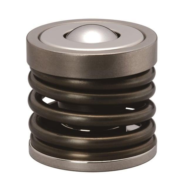 IS-19BK-05 Carbon Steel Spring loaded ball transfers enables self-adjustment Ball Transfer IGUCHI - Japan