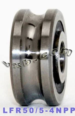 LFR50/5-4NPP 5 มม. id x 4mm U-groove แทร็กลูกกลิ้งลูกปืน