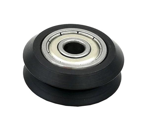 Linear Motion Guide Way 8x24.5x10mm V Groove OPEN Bearing - Tire