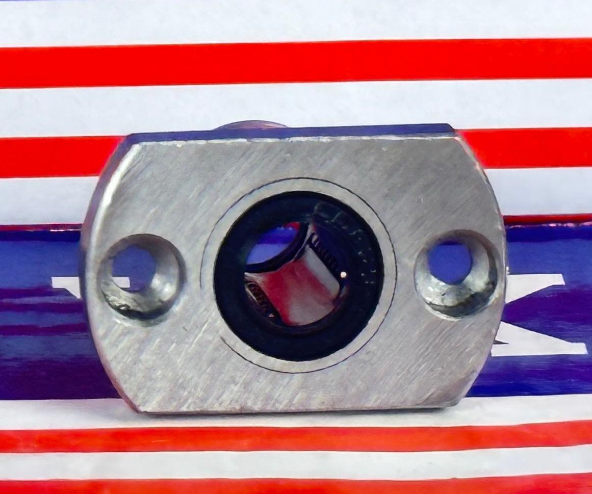 LMH8UU 8mm Flanged Ball Bushing CNC Linear Motion 8x15x24mm