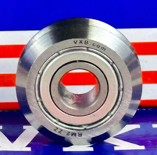 16-pakowy RM2ZZ 3/8 "V-Groove Guide Ball Łożyska-Oszyte W2zz