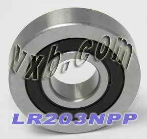 LR203NPP Con lăn theo dõi mang 17x47x12mm - Người theo dõi cam kín