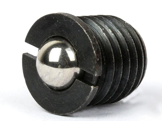 M10 Spring Loaded Bolt Flanged Ball Transfer Screw Unit 7.5mm Deep