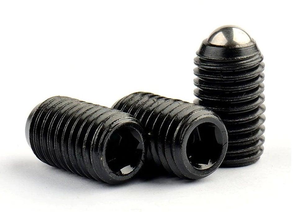 M16 25mm Long Carbon Steel Hex Head Ball Plunger