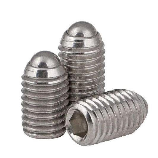 M5 20mm Length - Stainless Steel Ball Plunger / Hex Head