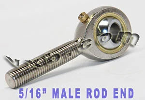Male Rod End 5/16 POSB5L Left Hand Bearing