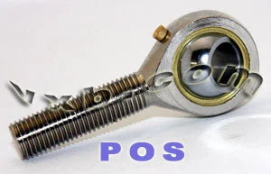 Male Rod End 7/16 POSB7L Left Hand Bearing