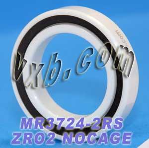 MR3724-2RS เต็มรูปแบบเต็มเซรามิกแบริ่ง 24x37x7 ZRO2 แบริ่ง
