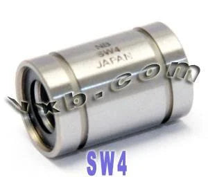 SW4 Linear Motion Ball Bushing - 1/4" ID Ball Bearing NB Systems Japan