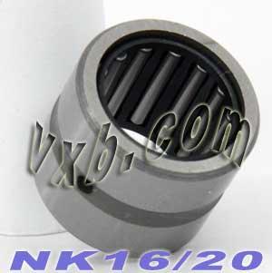 NK16/20 İğne Silindiri Yatak 16x24x20mm - İşlenmiş tip