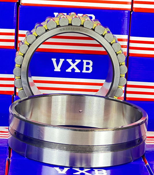 Vòng bi con lăn trụ NN3018MK 90x140x37mm - Lỗ côn