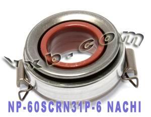 NP-60SCRN31P-6 Roulement d'embrayage auto-alignant Nachi 35x60x25 Roulement