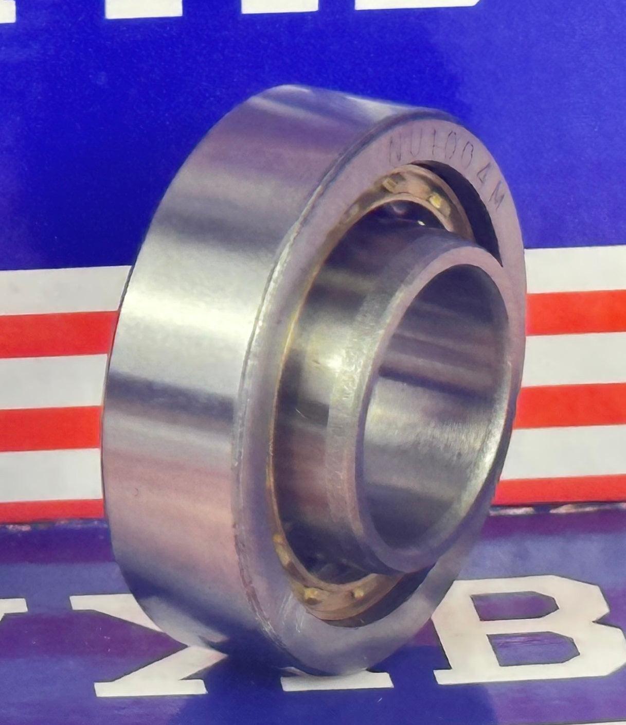 NU1004M Cylindrical Roller Bearing 20x42x12mm Bronze Cage