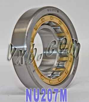 NU207M Cylindrical Roller Bearing 35x72x17mm