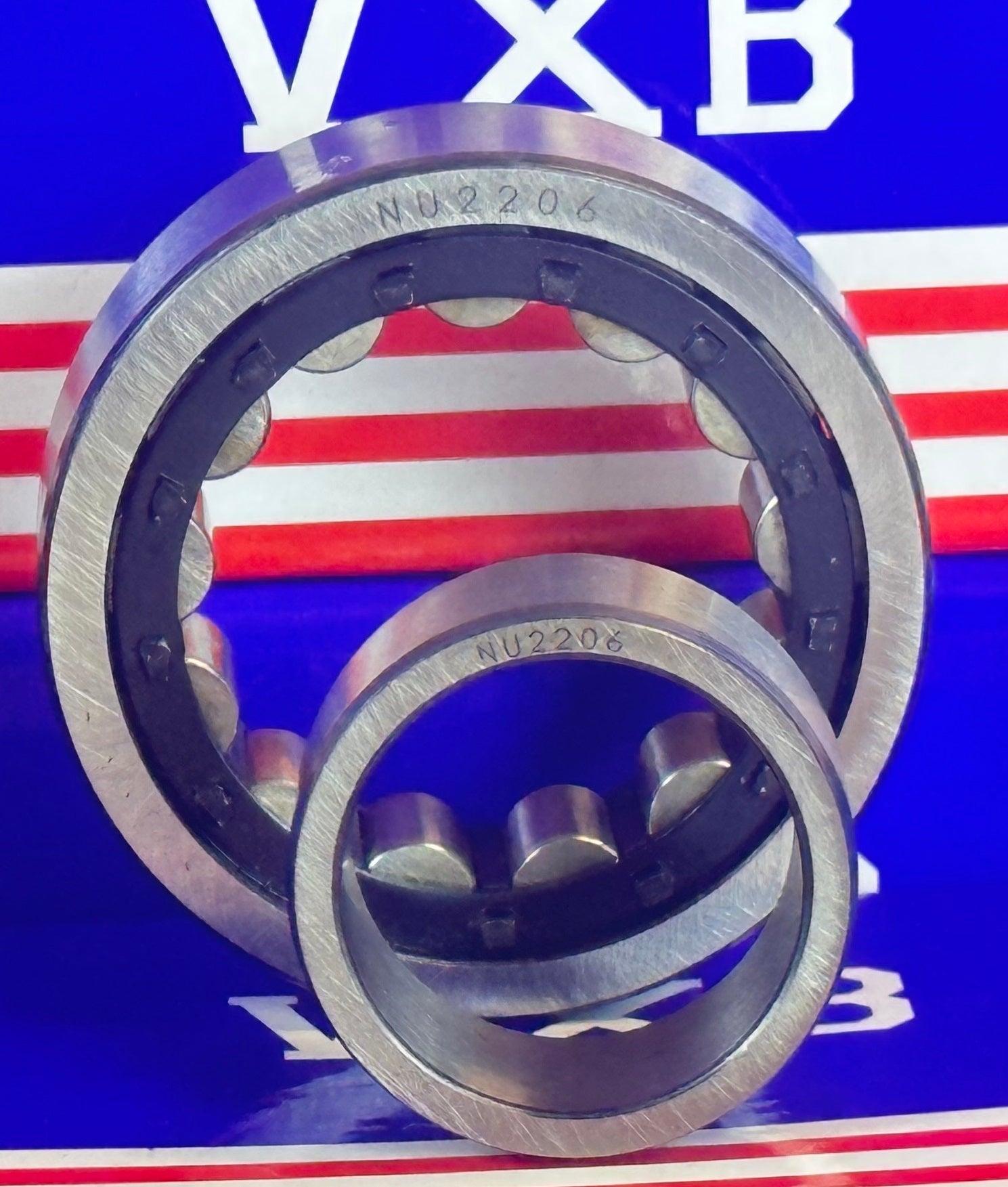 NU2206 Cylindrical Roller Bearing 30x62x20 Cylindrical Bearing