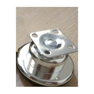 100-Pack 2.5"inch Flat Metal Caster Wheel - Chrome plating