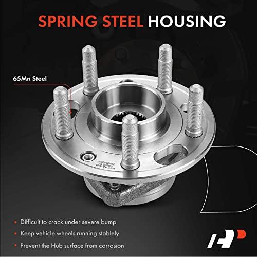Pair [2] Front Rear Wheel Bearing Hub Assembly Compatible - Chevy Equinox Impala Malibu GMC Terrain Cadillac CTS XTS Buick LaCrosse Regal # 513288