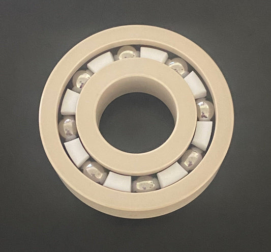 PEEK 6306 Ball bearing + Stainless Steel Balls + PTFE Cage