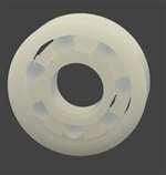 Plastic Bearing - Glass Balls - 1/2" x 1-1/8" x 5/16"inch