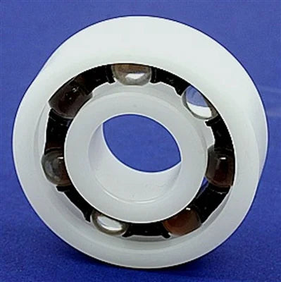 Acetal/POM Plastic Bearing 624 - Glass Balls - 4x13x5mm