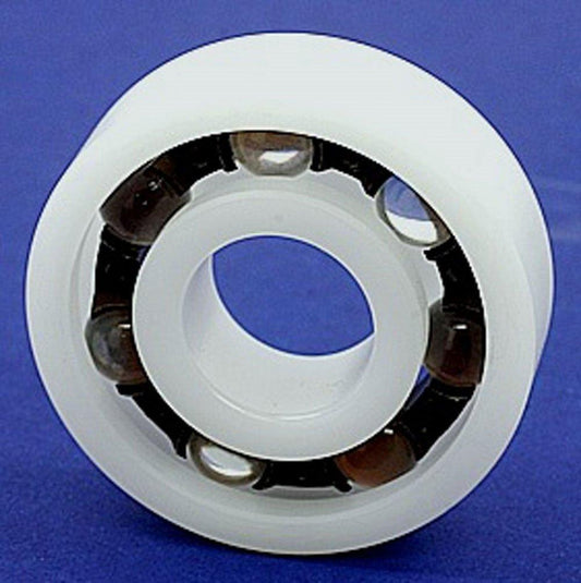 Acetal/POM Plastic Bearing 629 - Glass Balls - 9x26x8mm