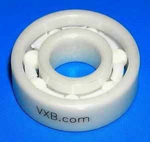 R144 แบริ่งเซรามิกเต็ม 1/8 "x 1/4" x 7/64 " - จิ๋ว