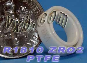 R1810 แบริ่งเซรามิกเต็ม 5/16 "x 1/2" x 5/32 "ตลับลูกปืนขนาดเล็ก