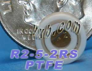 R2-5-2RS แบริ่งเซรามิกเต็ม 1/8 "x 5/16" x 9/64 "แบริ่ง ZRO2