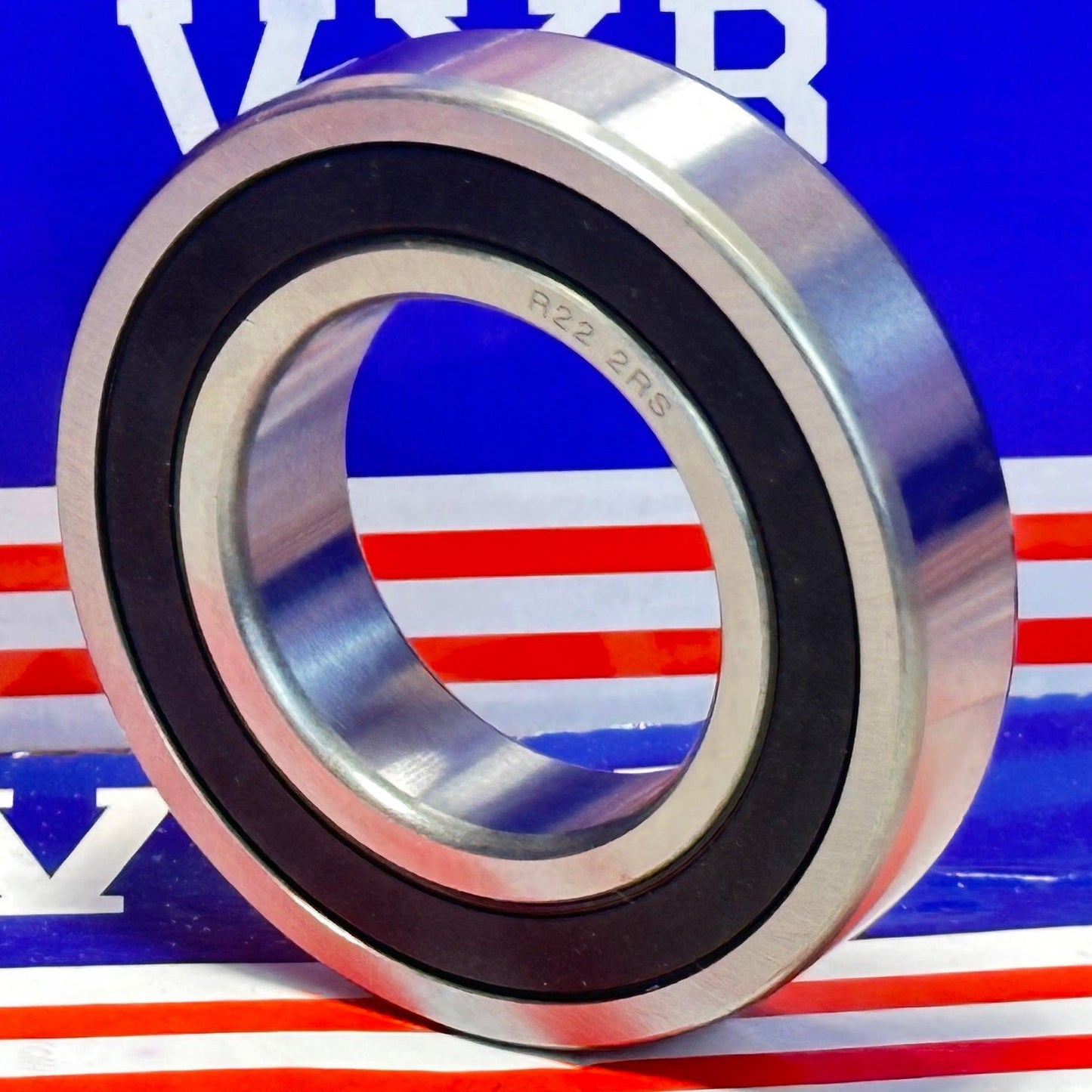 ตลับลูกปืน R22-2RS ขนาด 1-3/8" x 2-1/2" x 9/16" ปิดผนึกแล้ว