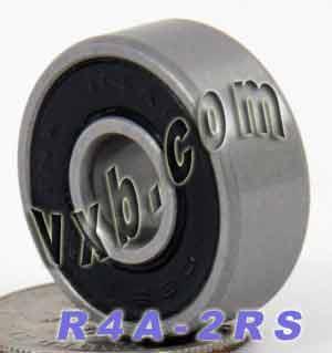 R4A -2RS แบริ่ง 1/4 "x 3/4" x 9/32 " - ปิดผนึก - จิ๋ว