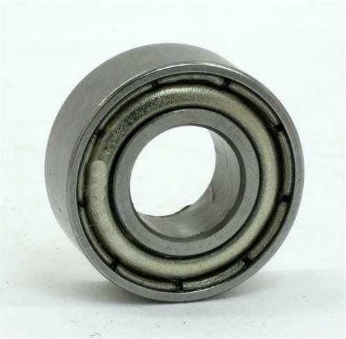 ลูกปืนบอล R8-2Z ป้องกันสองชั้น เส้นผ่านศูนย์กลางภายใน 12.7mm เส้นผ่านศูนย์กลางภายนอก 28.575mm ความกว้าง 7.938mm