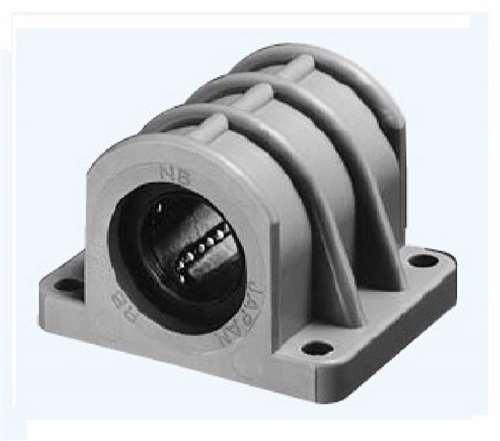 RBW10 NB 5/8" เรซินบล็อกยูนิตตลับลูกปืนเชิงเส้นแบบเคลื่อนที่