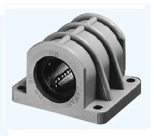 RBW10 NB 5/8" เรซินบล็อกยูนิตตลับลูกปืนเชิงเส้นแบบเคลื่อนที่