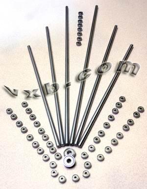 reprap mendel hardware kit bearing / rods / shafts